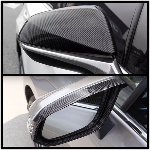 Litian is suitable for Lexus TX decorative interior exterior modification body bright strip air outlet rearview mirror cover anti-glass switch carbon fiber pattern stainless steel