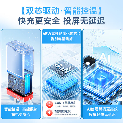 Jemdo is suitable for Nintendo switch2 portable base ns gallium nitride charger adapter oled docking station fast charging source adapter converter hdmi screen cable HDR accessories