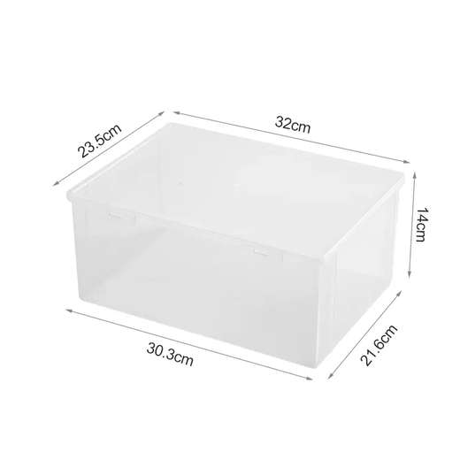 Yusenyi Thickened Shoe Box Flip Shoe Storage Folding Storage Box Simple Transparent Shoe Cabinet Plastic Shoe Rack Space-Saving Artifact 3 Pack (Transparent Visible Can Be Stacked for Storage)