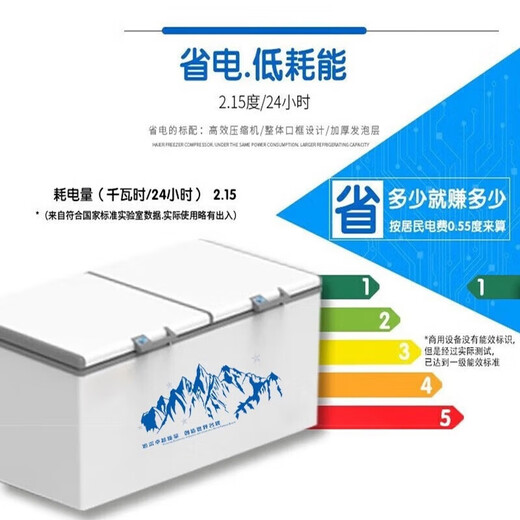 Zhexiang Haotai Taima Freezer horizontal Gran refrigerador Comercial Gran capacidad Refrigeración completa Hogar de doble temperatura horizontal Pantalla de congelador de la pantalla del gabinete Refrigerador de un solo Tubo de cobre Gabinete de carne Refrigeración ultradelosa [698] Doble temperatura | Aumento de ancho | Tubo de cobre 5D -30 ~ 0 [refrigeración de tubo de cobre insignia] Tamaño en la Figura 2