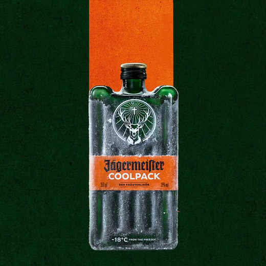 野格野格德国进口圣鹿力娇酒洋酒 Coolpack利口酒350ml 1瓶：野格利口酒350ml（塑料瓶）