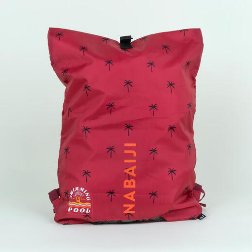 Decathlon swimming backpack multi-compartment inner roll-top model 4805120