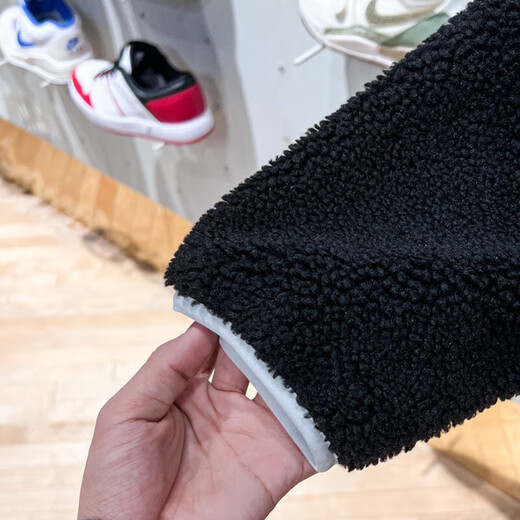 耐克（NIKE）外套男装2025夏季新款运动服摇粒绒保暖立领夹克 FZ6194-010黑色新年款 2XL