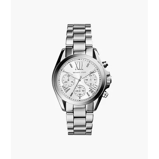 迈克.科尔斯（MICHAEL KORS）潮流女士手表Bradshaw石英表银色36mm防水100mMK6174腕表 JOM*MK6174