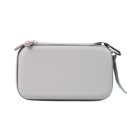 WOKEMA【新品现货】适用大疆 DJI Osmo Nano收纳包运动相机拇指相机配件收纳盒Nano迷你机身包防水防率 新款现货【Nano】标准套装包-PU灰色