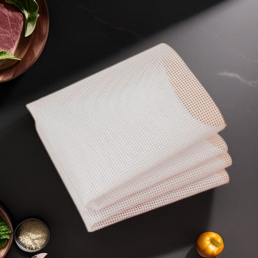 Danshi Zhiyuan square steamer silicone mat steamed bun drawer cloth silicone steamer cloth steamer mat 35*55cm10 sheets