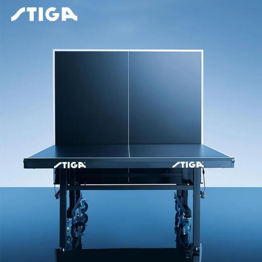 Stiga/stiga mesa tenis bola de tenis plegable mesa de tenis de tenis de bola de interior de interior tamaño 719xg mesa negra especial