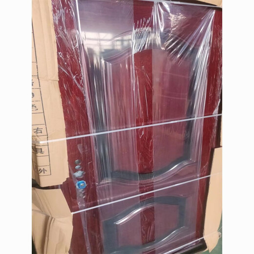 勤凯加厚防盗门出租房门进户门入户门车库门安全门阳台门公寓门钢制门 1.97*0.86米 外包边 右外开