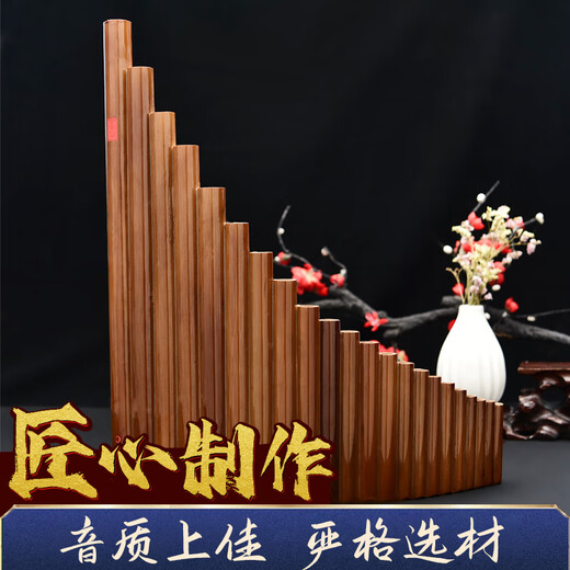 Shanbei eignet sich für Panflute -Musikinstrumente, die Vorhand und Rückhand 8 Röhrchen 22 Röhrchen 16 Röhrchen 18 Röhrchen 15 Röhrchen Studenten und Erwachsene 22 Röhrchen