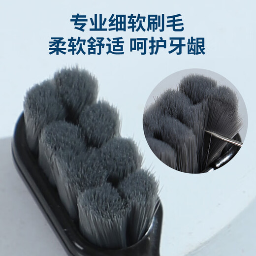 OWI super soft 10,000-bristle toothbrush for adults, fine-bristled toothbrush for couples with sensitive gums, pregnant women and confinement toothbrush, 2 pack