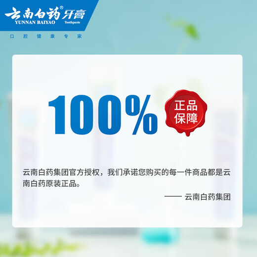 云南白药牙膏留兰香型清洁口腔清新口气牙膏成人护龈健齿 留兰 100g*1支
