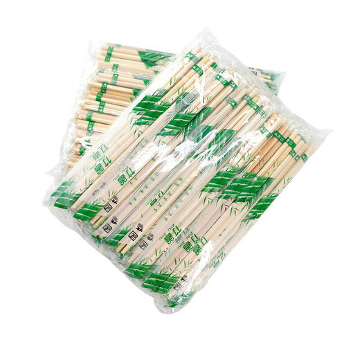 Disposable chopsticks for restaurants, cheap fast food, household and commercial take-out, individually packed, ten pairs, disposable chopsticks