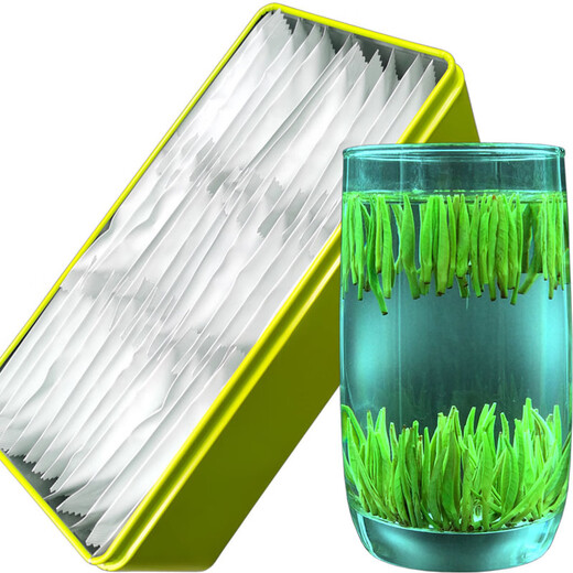 Ganxiang Po Bird's Tongue Tea Meitan Cuiya 2024 New Tea Mingqian Young Bud Spring Tea Alpine Cloud Green Tea Small Packaging Fragrance Type 120g (40 small bags) Free tea tasting boxed