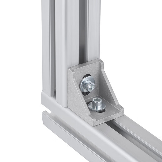 JINGGONG European standard aluminum profile T-shaped screw nut set boat-shaped nut block 20 type 30 type 40 type 45 type M3-M8 nickel-plated T nut set 30 type-M6 (50 sets)