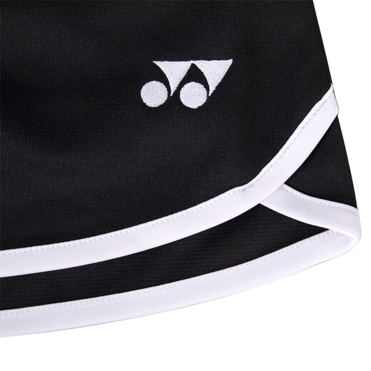 Yonex yonex badminton uniforme sweat-absorbing confortable à la mode cool jupe de sport 220184bcr noir l