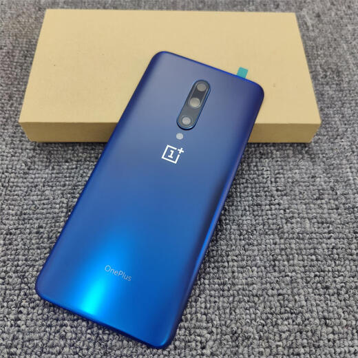 OnePlus 7 Heckabdeckung Glas reines Original OnePlus 7T Mobiltelefon Akkuerabdeckung 1+7Pro Disassembled 99 NEUE HINTER HAFTE ORIMALE DESSEMBED 1+7 Obsidian Grey Belt Frame 99 Neu