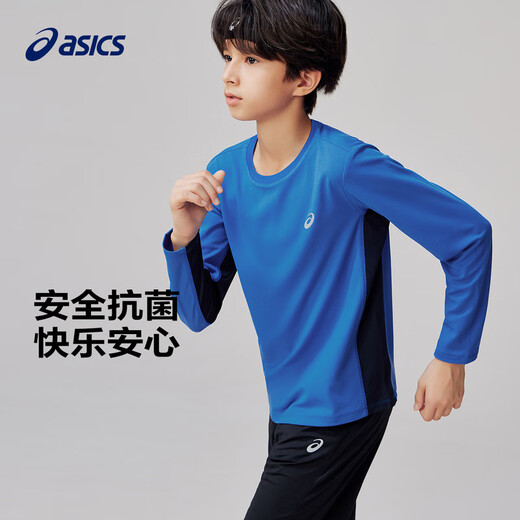 ASICS children's sports long-sleeved quick-drying T-shirt moisture-wicking antibacterial knitted inner wear spring 331251003049
