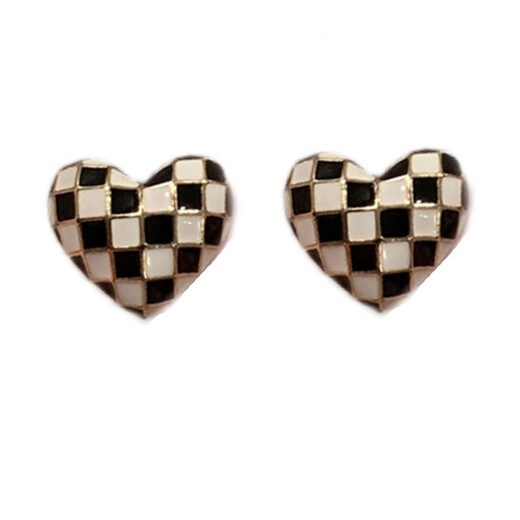 Yican light luxury love earrings for women niche design high-end versatile earrings 2025 new hot style trendy earrings square earrings