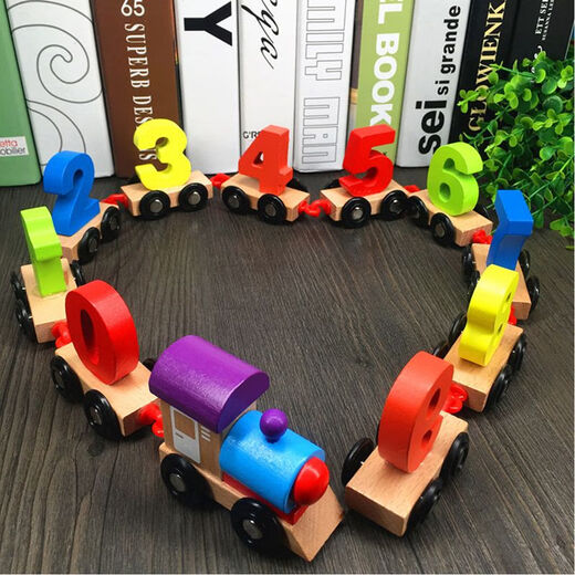 Shanye Matdler Children Boy Girl Girl Digital Toys Track Bload Blocks Trag