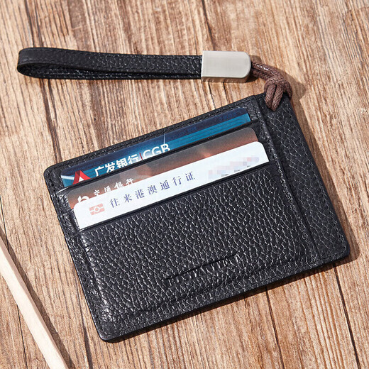 Bostenton card holder, business card holder, first-layer cowhide men's driver's license holster, bank card holder, wallet