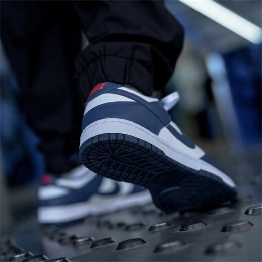 耐克（NIKE）Dunk Low 白灰 摩卡 棕黑白男低帮舒适防滑耐磨休闲运动百搭板鞋 DD1391-400白蓝 40 (250mm)