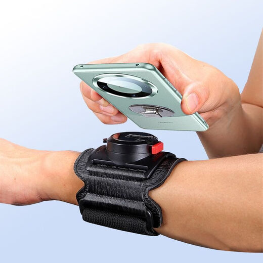 Budi's new metal wrist mobile phone holder for driving masters and drivers special detachable brackets for electric bicycles cyclist arm bag 01 long strap winter arm style fork buckle 1