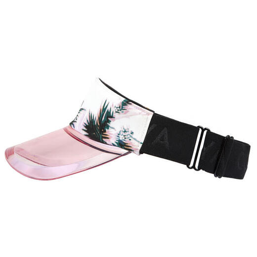 Décathlon sport chapeau sable rang du soleil chapeau homme et femmes de baseball extérieur casquette blanche / rose unique à une taille-4447024