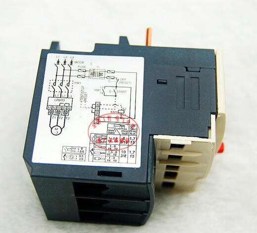 Original electronic thermal overload relay LR97D07B LR97D25M7 38B LR97D38M7 AC220V