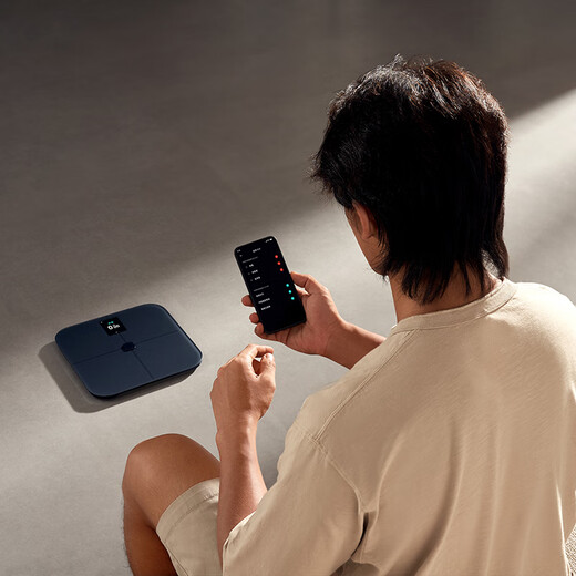 米家（MIJIA）小米智能体脂秤S400 Pro TFT彩屏交互双接电子秤体重管理 高精准25项身体数据平衡测试 塑形减脂