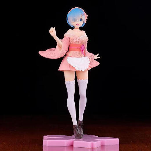Re von Grund auf neu, Leben in einer anderen Welt, Katzenerem, Sakura Rem Model Figur Ornamente, Ghost Clothing Rem [ca. 16 cm]