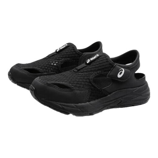 Asics children's shoes 2025 spring and summer new Velcro sandals cushioning wear-resistant breathable comfortable sports shoes sandals 001 33.5