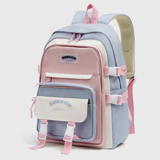 Pull back large-capacity schoolbag female junior high school student college student backpack high school student niche primary school student third to sixth grade backpack