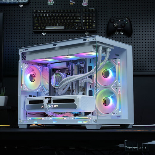 E-sports rebel 24-issue interest-free AMD Ryzen R7 9700X/7800X3D/9800X3D/5070Ti/5080/5090D host DIY assembly computer desktop complete machine configuration two 9700X+RTX5070Ti