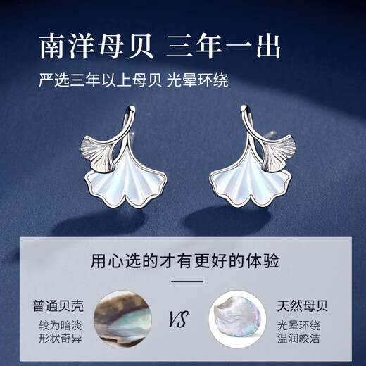 Auspicious God-given Three Lives Lucky 999 Sterling Silver Earrings Women's Light Luxury Earrings 2025 Autumn and Winter Earrings Birthday Gift 999 Silver Platinum