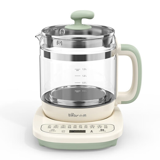 BEAR YSH-D15T3 multifunctional automatic thickened glass hot kettle tea health pot 1.5L tea maker YSH-D15T3 1.5L peace of mind series