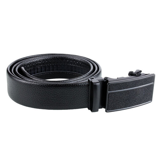 Lucy Landy men's automatic buckle trousers waistband buckle belt for young and middle-aged people Korean trend version pebbled business casual belt Stars-One 120cm