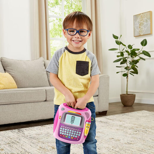 Leap Frog Mr. Pencil English Phonics Reading and Writing Graffiti Early Education Learning Machine Toy Pink Model