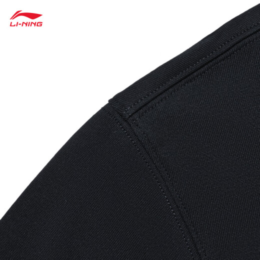 T-shirt à séchage rapide 丨 T-shirts à manches courtes antibactériens à manches courtes pour les hommes et les femmes du même style extérieur en coton simple résistant à lavage [couple en coton tricoté modèle 695] noir-9 m