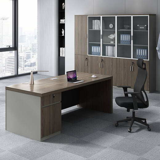 Lanran desk computer study desk manager supervisor desk boss desk staff desk 1.8 meters