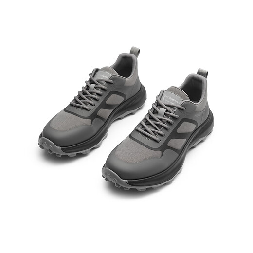 Red Dragonfly Fashion Casual Shoes Men's Spring New Soft Sole Sole Commuter Men's Chaussures Lightweight Sports Sports Men's Chaussures WTA14069 Gray 39