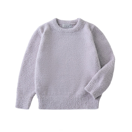G.duck special parent-child sweater for a family of three and four 2025 autumn and winter new mother-daughter mother-child family portrait street autumn clothing off-white thickened model 175 L size