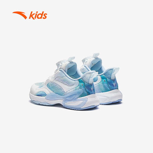 Anta children's sneakers for girls, stubborn technology knob button low top butterfly wing casual shoes 322439925