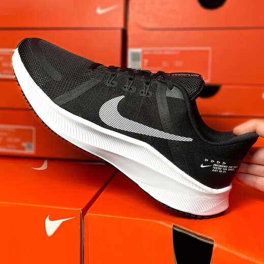 
NIKE Nike Running Shoes Men's Shoes 2024 Spring New Sports Shoes Free Rn Lightweight Breathable Cushioned Casual Shoes DA1105-006/Foam Midsole 44