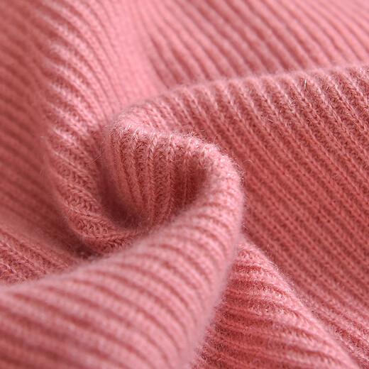 Ordos pink cashmere sweater men's round neck thickened men's youth solid color pullover pure cashmere sweater produced in Ordos city - white gray M 170