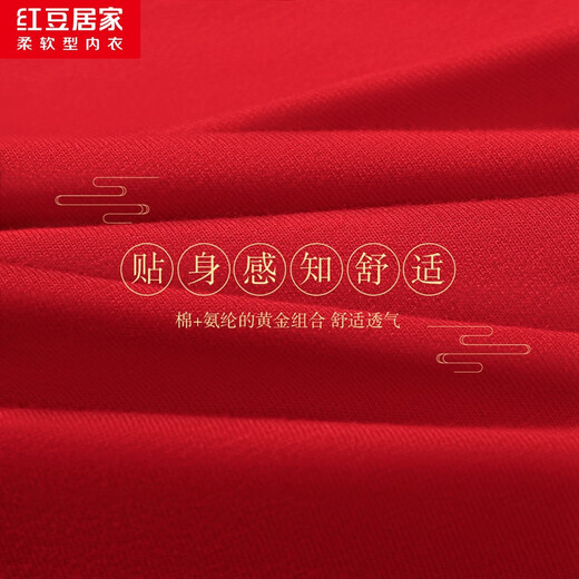 Hodohome children's underwear boy's lucky zodiac year red shorts boy's new year's festive cotton shorts 311 165