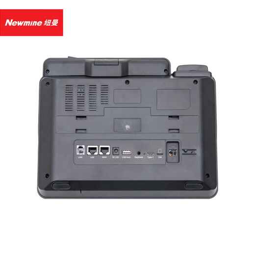 NEWMINE HL2008TSD-848 (R) IP IP de doble modo inteligente Teléfono de 8 pulgadas de 8 pulgadas Touch Screen Depósito Tiempo de grabación 4000 horas negras
