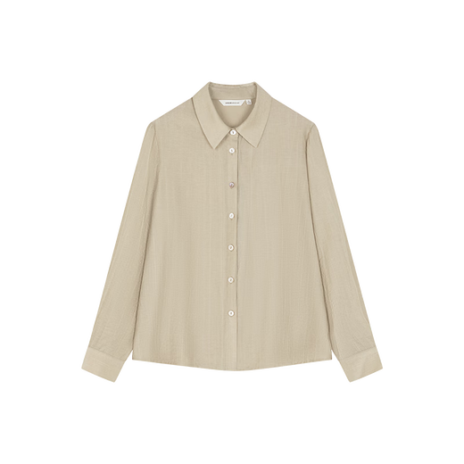 Mohan Yimei-Camiseta ajustada con textura francesa para mujer, tops reductores de temperamento para mujer 2025