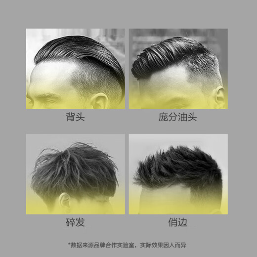 京东京造 001古龙香氛 男士蓬松塑型发泥70g 发蜡发油发胶 哑光质地柔软 