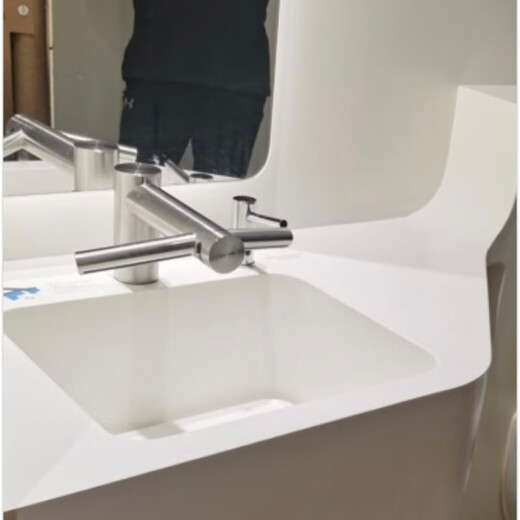 Dyson (DYSON) Airblade Wash+Dry faucet type full induction hand washing and drying hand device WD04 short neck HU02 black