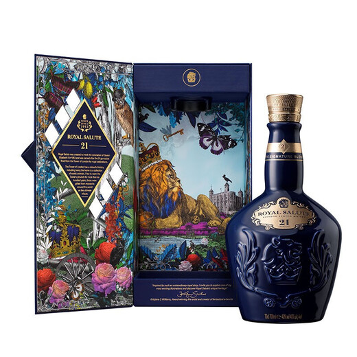 皇家礼炮（Royal Salute）21年 调和型威士忌 700ml   *2瓶